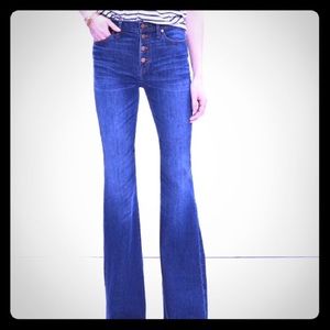 Madewell Flea Market Flares- like new!